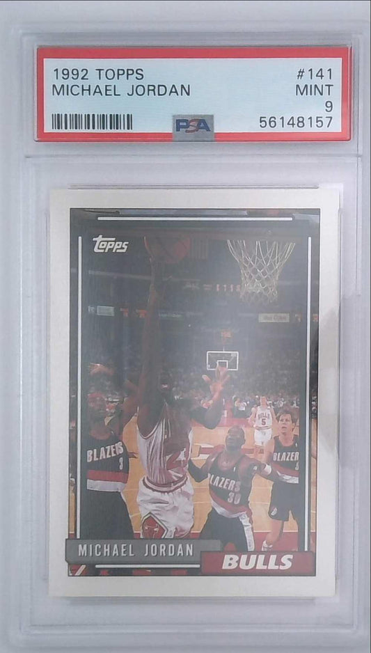 Michael Jordan 1992-93 Topps #141 PSA 9