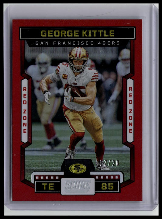 2023 Score George Kittle 17/20 Red Zone #171 San Francisco 49ers