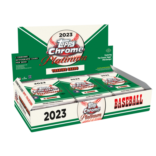 2023 Topps Chrome Platinum Baseball Hobby Box