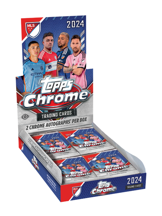 2024 Topps MLS Chrome Hobby Box