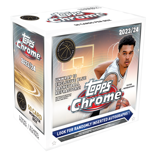 2023-24 Topps Chrome Basketball Monster Box