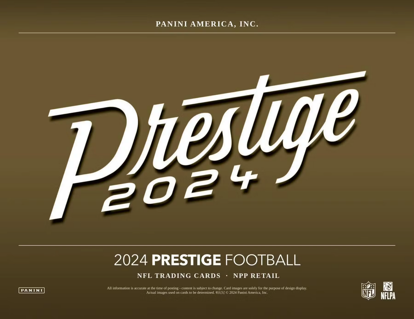 2024 Prestige Football Blaster Box