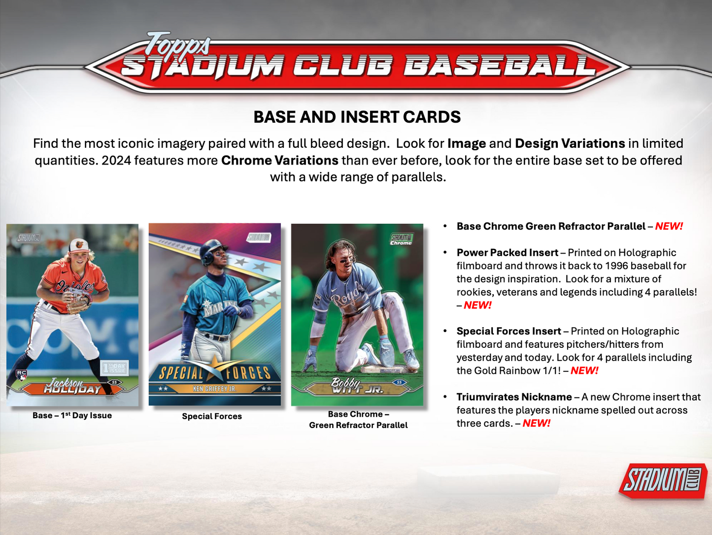 2024 Topps Stadium Club Baseball Compact Box