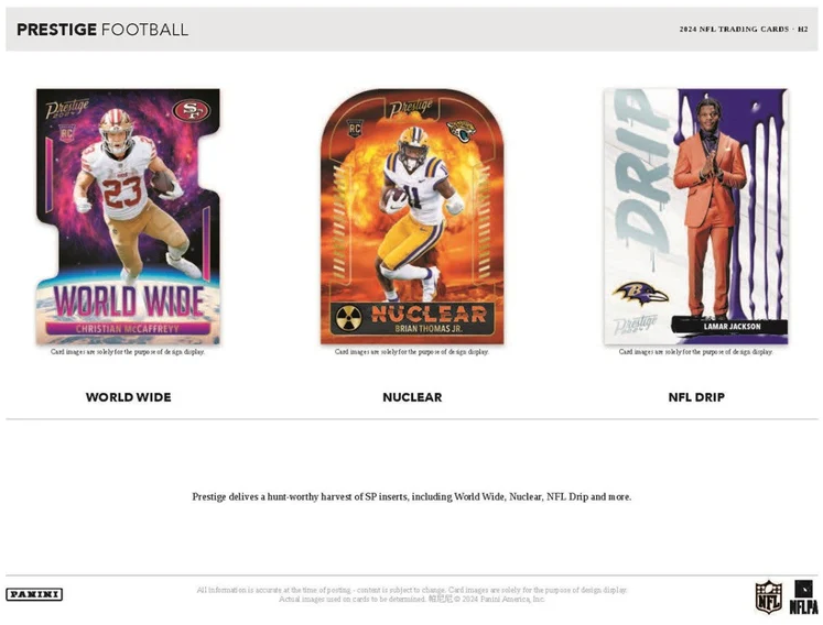 2024 Prestige Football H2 Box