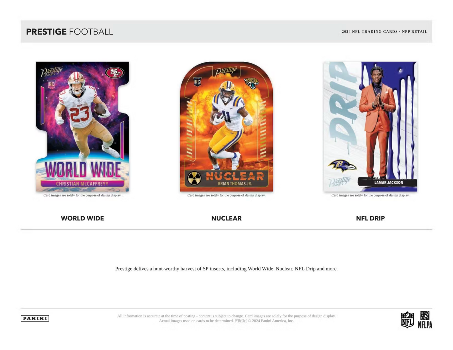 2024 Prestige Football Blaster Box