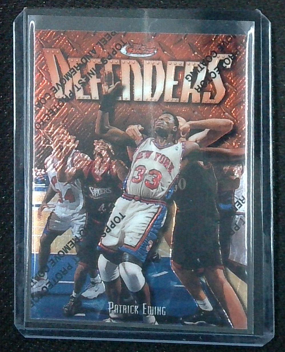 1997-98 Topps Finest Defenders Patrick Ewing #216 W/ Coating