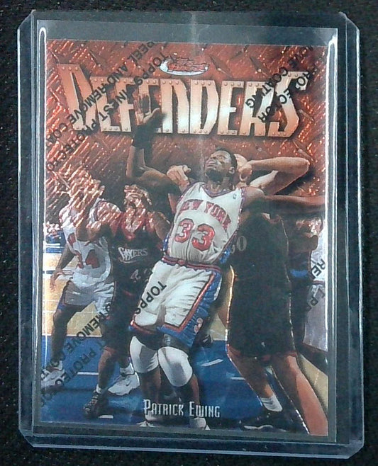 1997-98 Topps Finest Defenders Patrick Ewing #216 W/ Coating