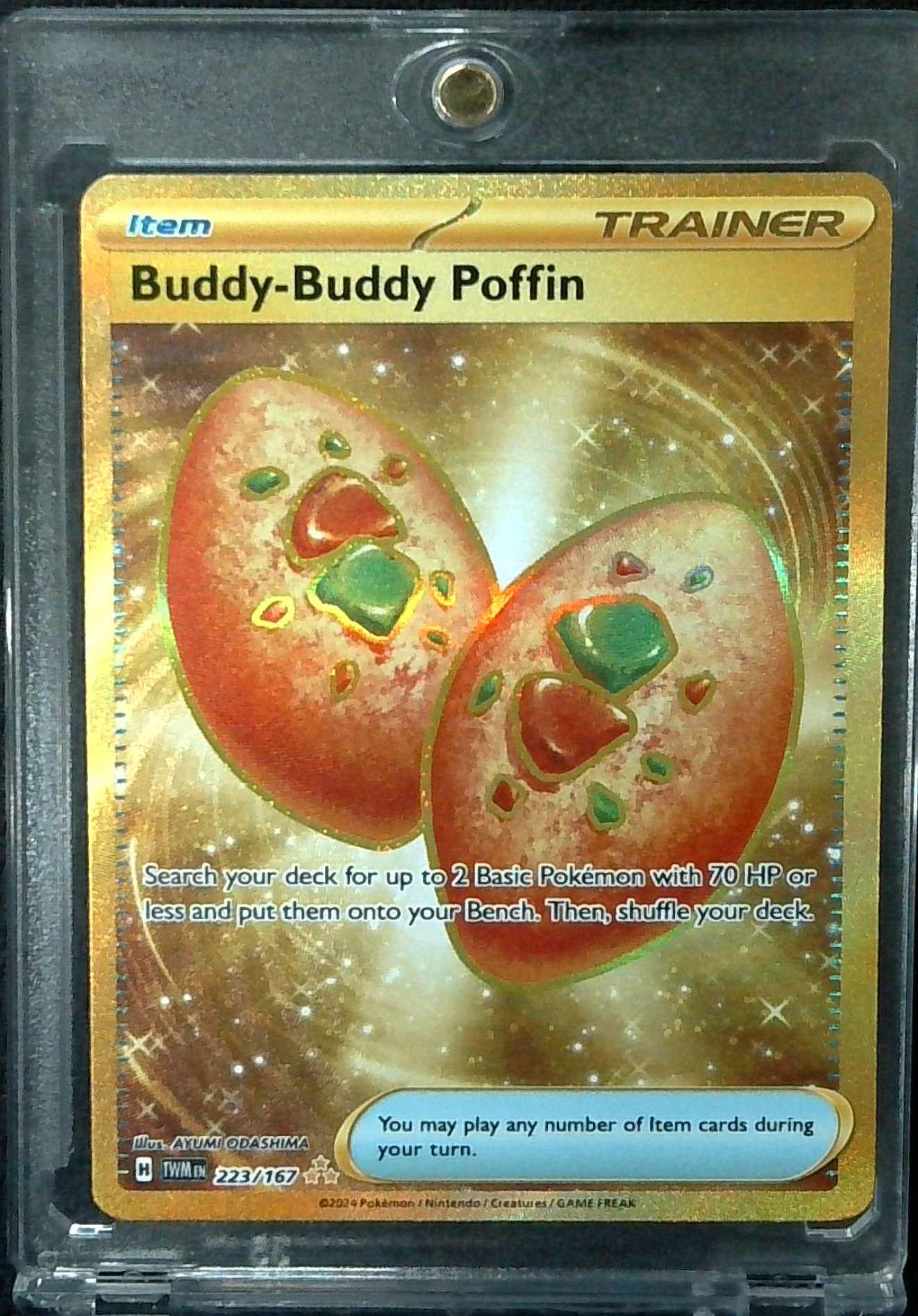 Pokemon TCG Buddy-Buddy Poffin Trainer 223/167