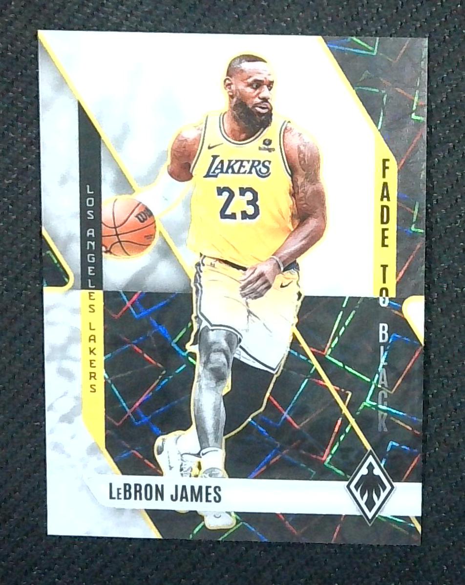 2023-24 Phoenix Lebron James Fade To Black Laser /150