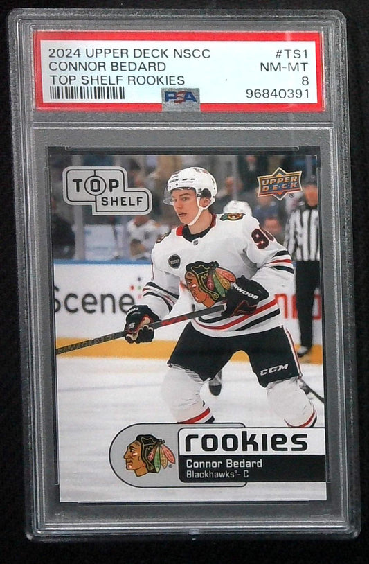 Connor Bedard 2024 Upper Deck The National Exclusive Top Shelf Rookie #TS-1