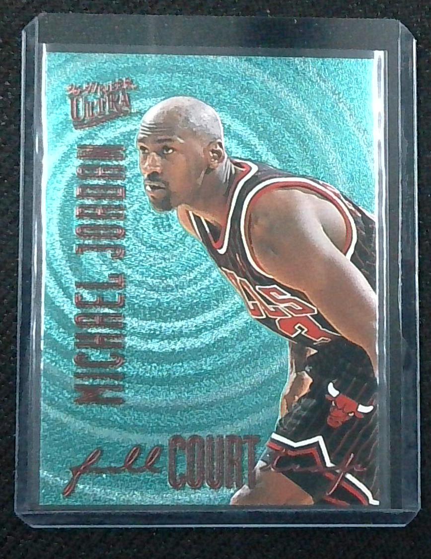 1996 Fleer Ultra Michael Jordan Full Court Trap #1 Bulls