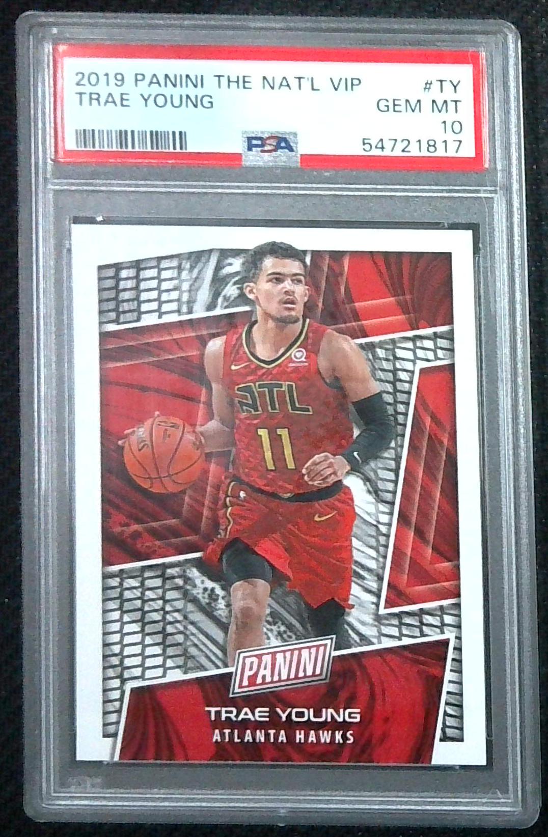 2019 Panini The National VIP Trae Young PSA 10