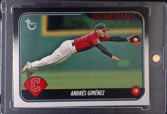 2024 Topps Series 1 - Andres Gimenez Variation 289 Vintage Stock #d /99