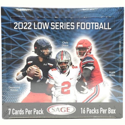 2022 Sage Low Series Football Hobby Box