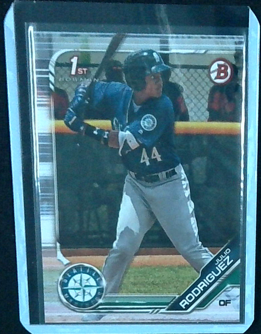 2019 Bowman Julio Rodriguez 1st Bowman Paper