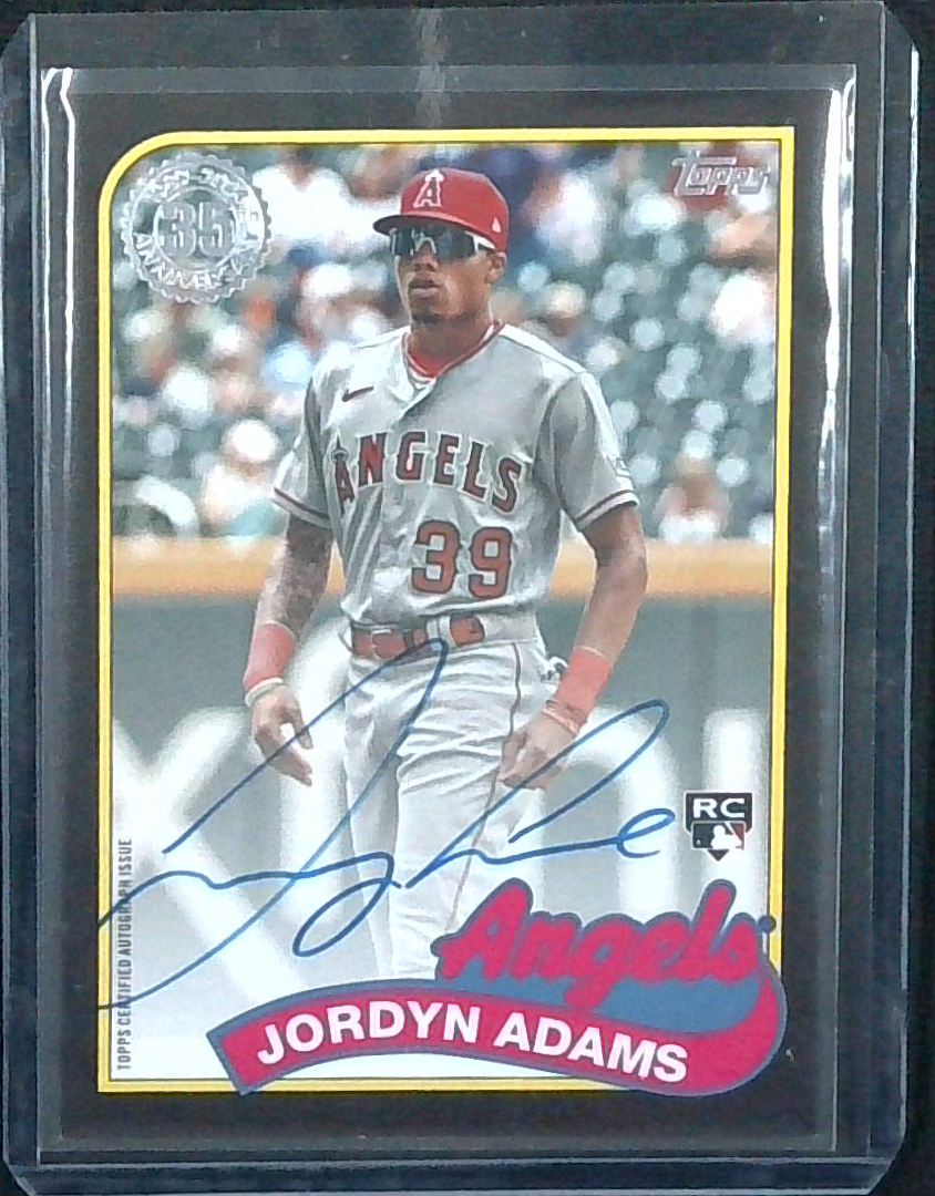 2024 Topps Jordyn Adams Rookie Auto /199