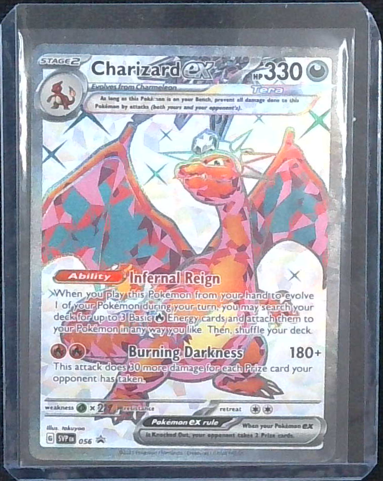 Pokemon Scarlet & Violet Charizard EX 056 Full Art Promo SVP Promo Holo