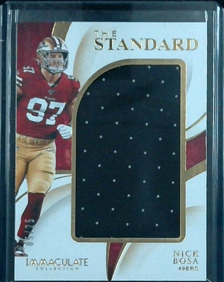 2020 Immaculate Collection Football The Standard Jersey Nick Bosa 5/25