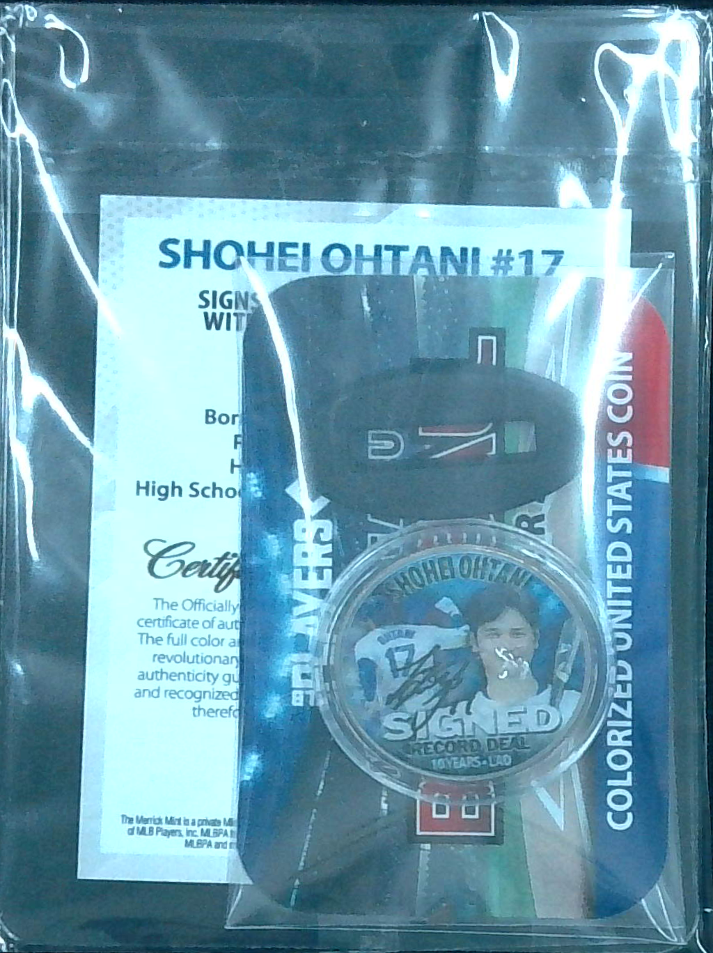 Shohei Ohtani Commemorative Coin