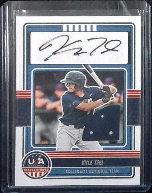 2023 Panini USA Baseball Stars & Stripes Kyle Teel Auto