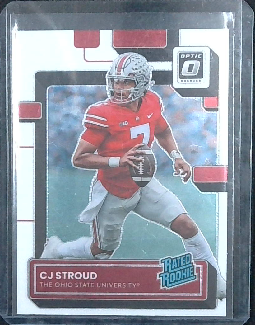 2023 Panini Chronicles Draft Picks - Donruss Optic Rated Rookies #5 C.J. Stroud