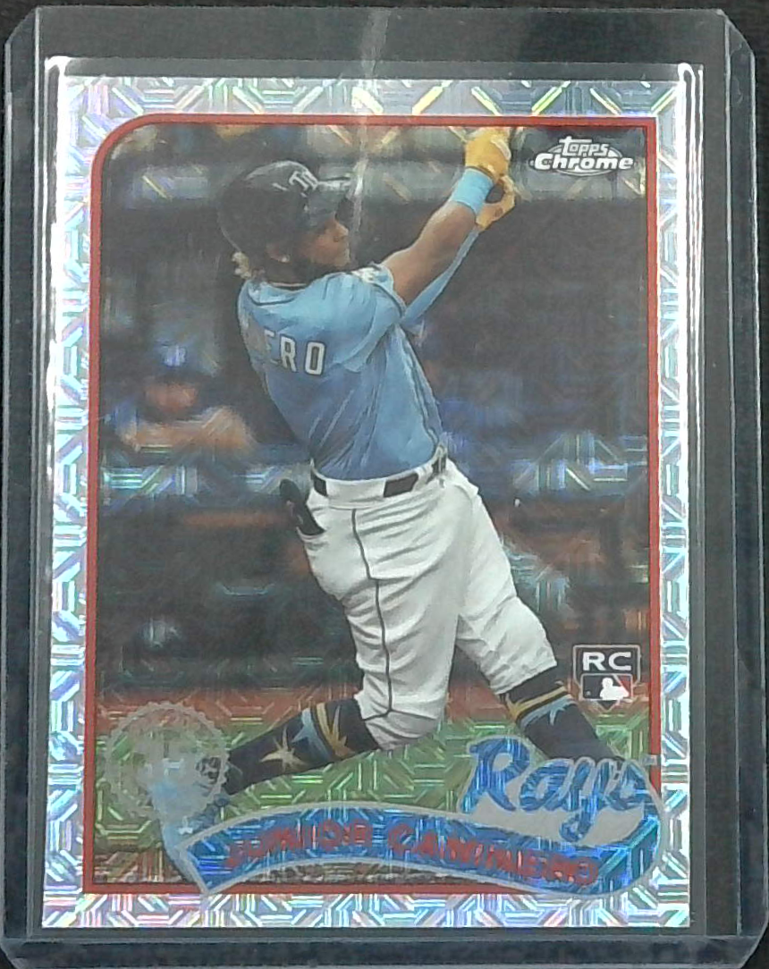 2024 Topps Junior Caminero Silver Pack Mojo Rookie