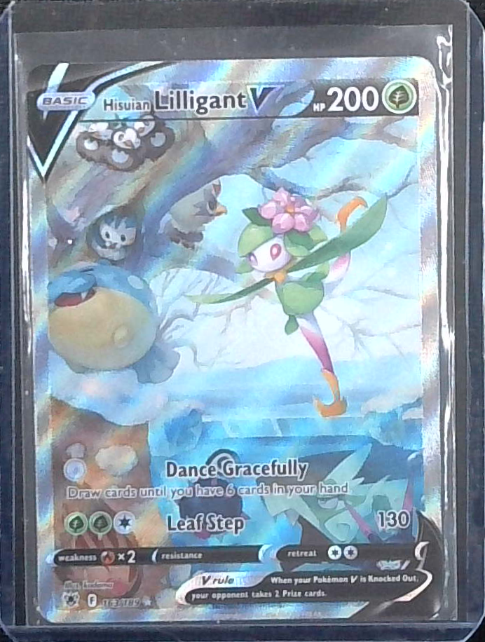 Pokemon  Hisuian Lilligant V 163/189 Alternate Art Astral Radiance