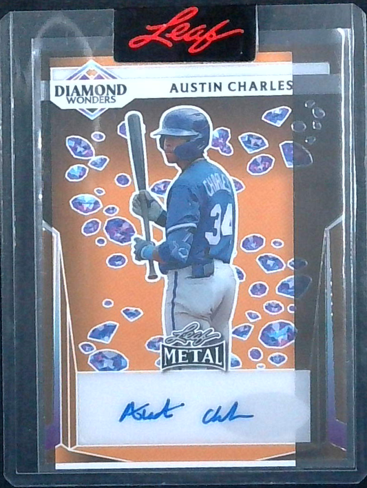 2023 Leaf Metal Austin Charles Diamond Wonders 1/1 Proof