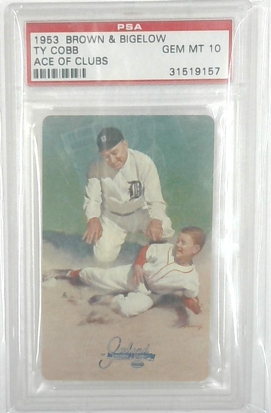 1953 Ty Cobb Brown & Bigelow PSA 10