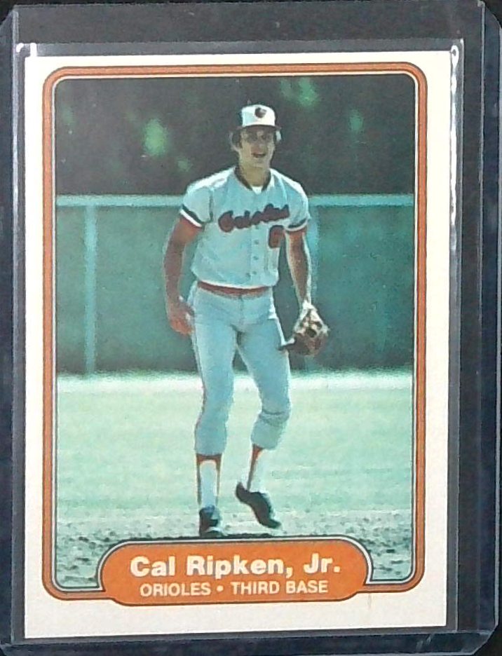 1982 Fleer Baseball ROOKIE Cal Ripken Jr. #176