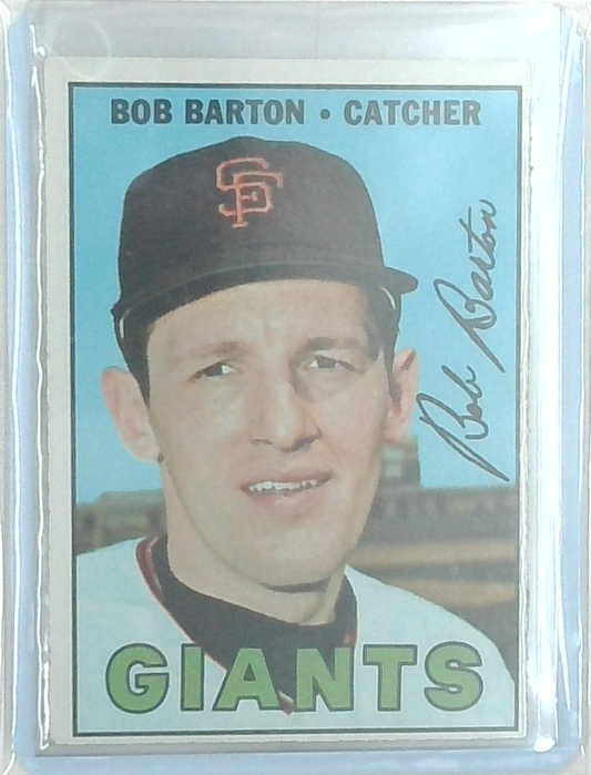 1967 TOPPS #462 BOB BARTON