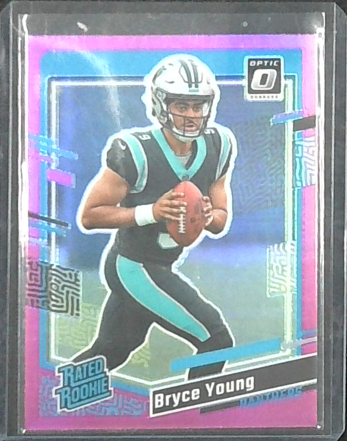 2023 Donruss Pink Optic Preview Bryce Young Rated Rookie