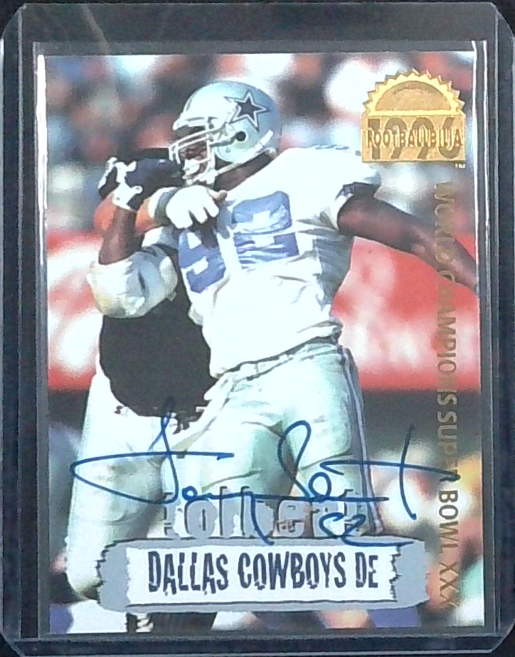 1996 Collector's Edge Auto #DCA7 Tony Tolbert Cowboys /4000