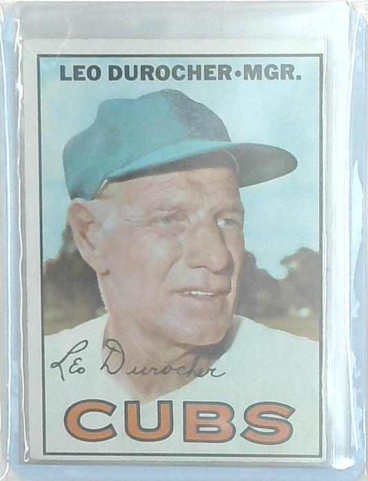 1967 TOPPS #481 LEO DUROCHER