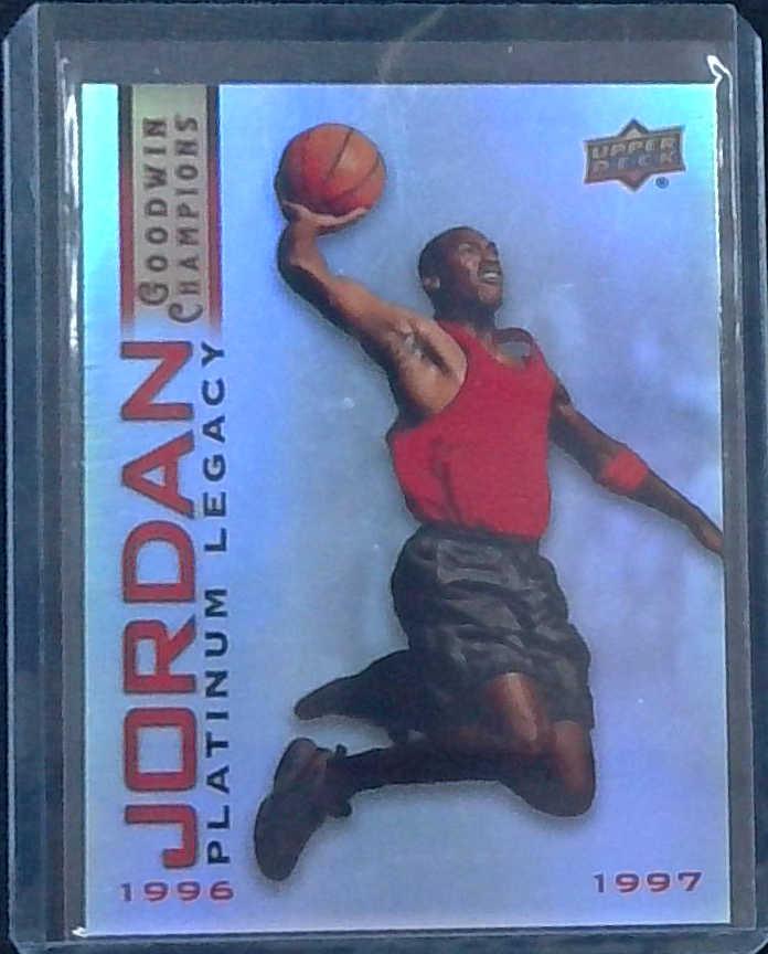 Upper Deck Goodwin Champion Platinum Michael Jordan 1996 -1997