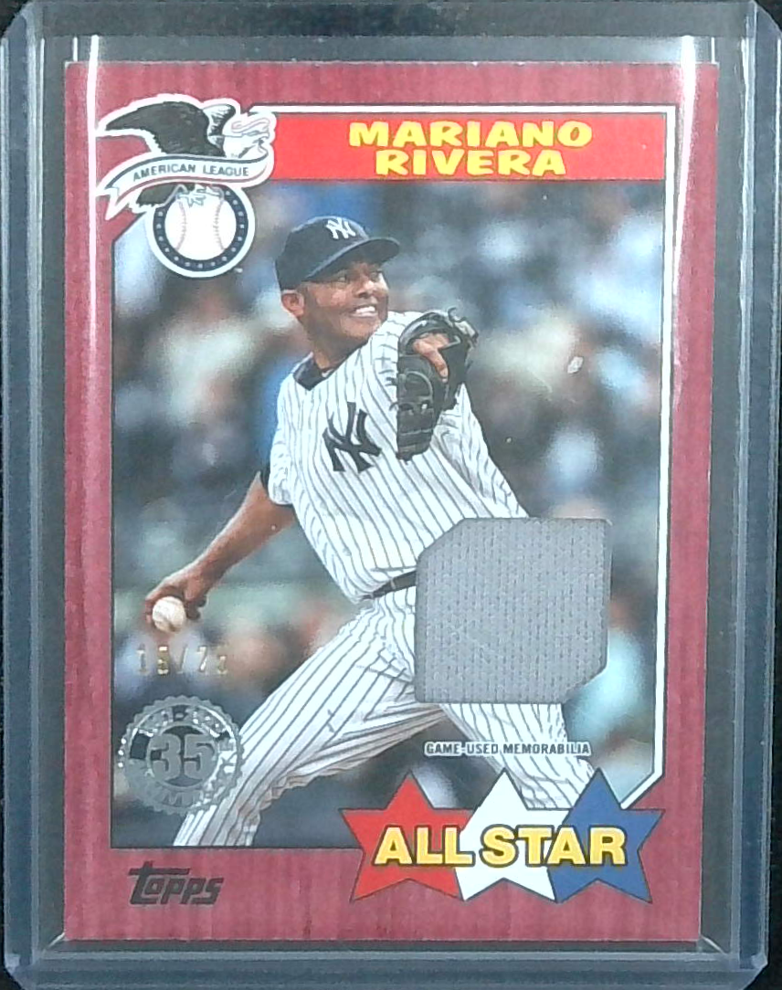 2022Topps Series 2 Mariano Rivera Relic Patch /25
