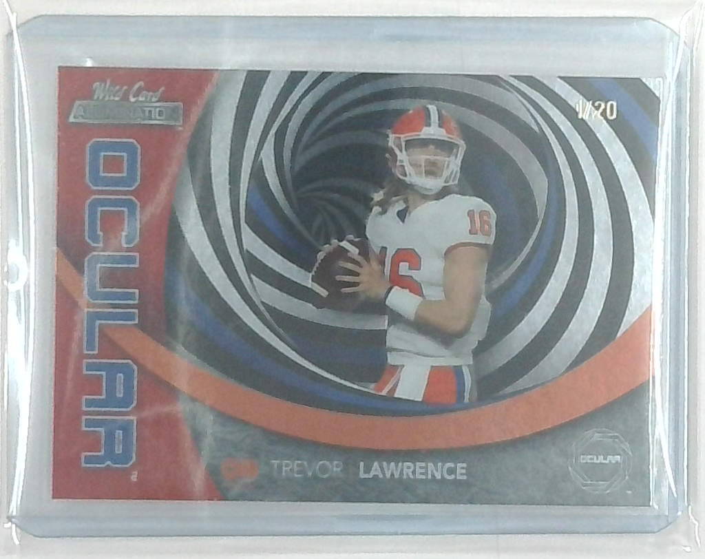 2021 Wildcard Alumination Ocular Trevor Lawrence /20