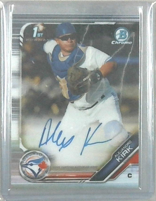 2019 Bowman Chrome Alejandro Kirk 1st Auto