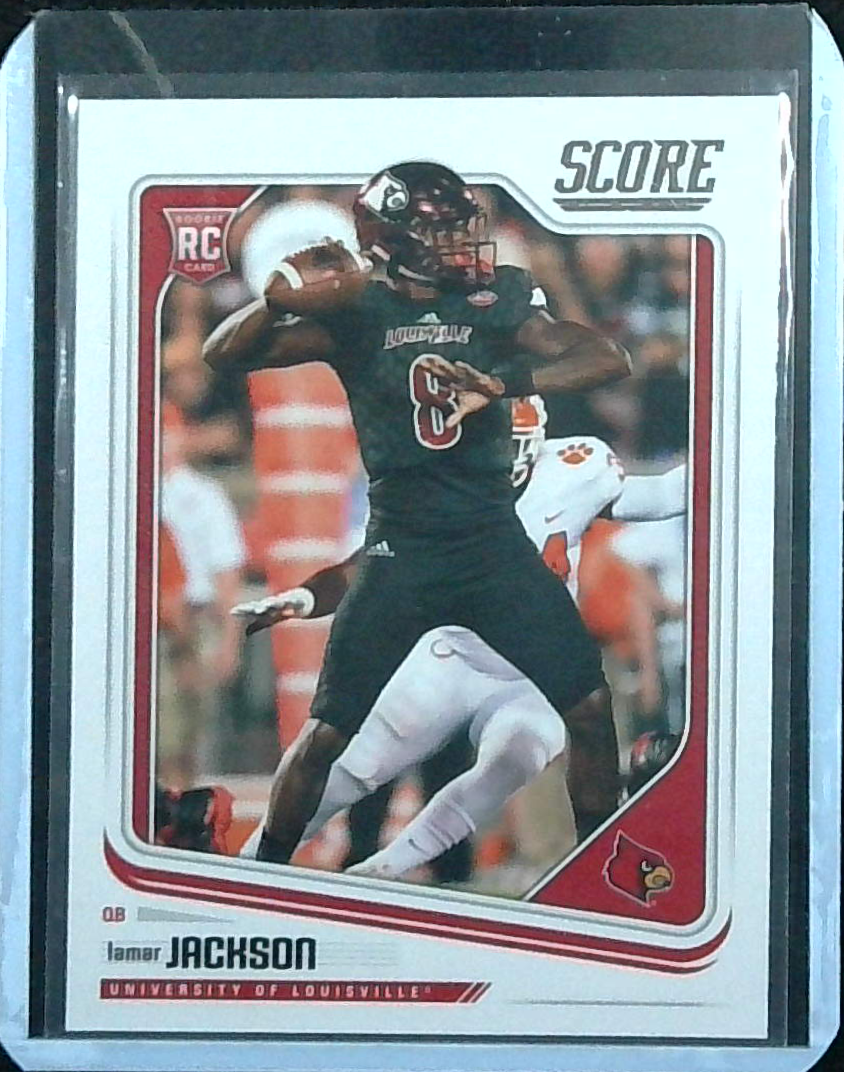 2018 Score Lamar Jackson Rookie