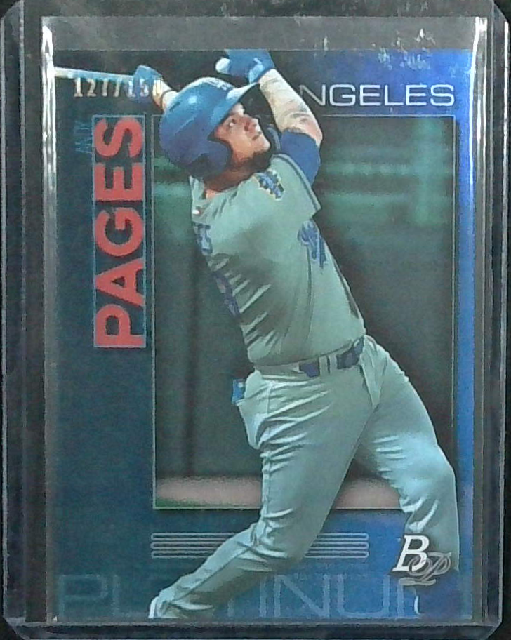 2020 Bowman Platinum Andy Pages /150