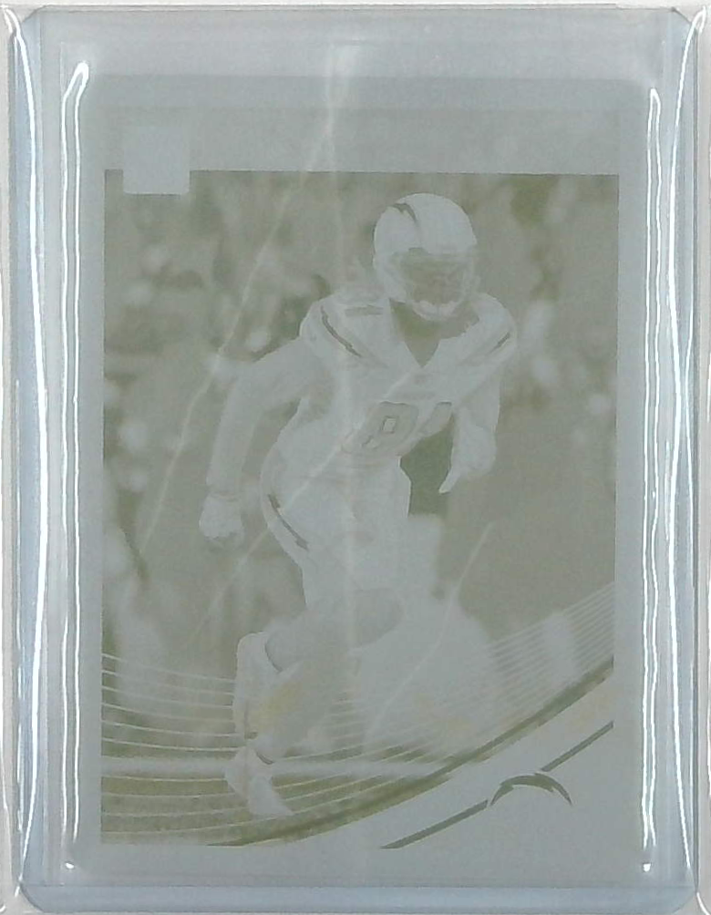 2018 Plates & Patches Mike Williams Printing Plate 1/1