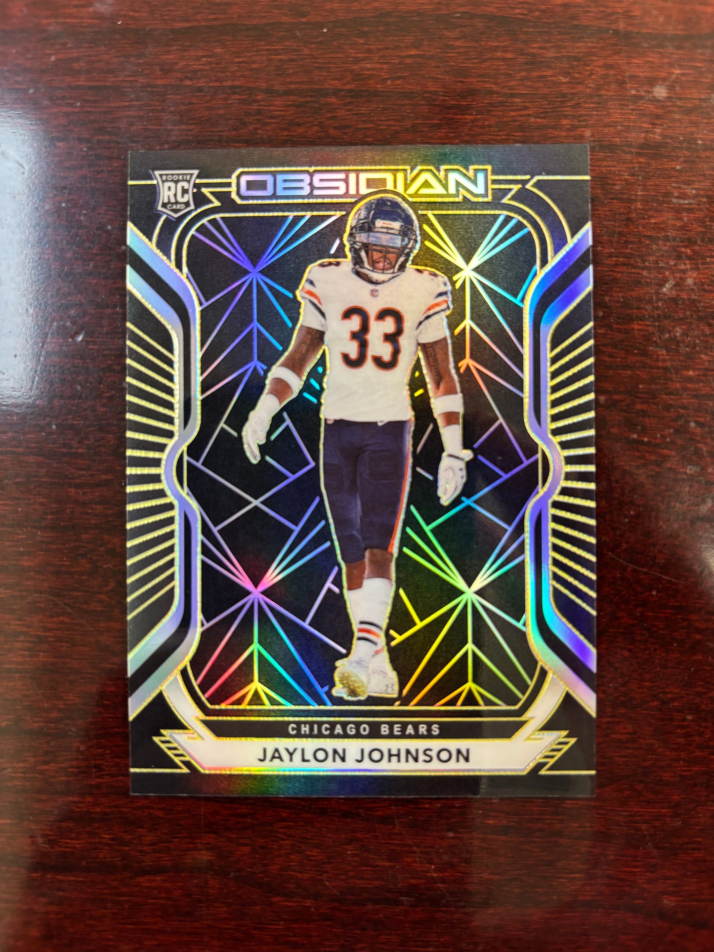 JAYLON JOHNSON 2020 Panini Obsidian 25/25 Rookie RC