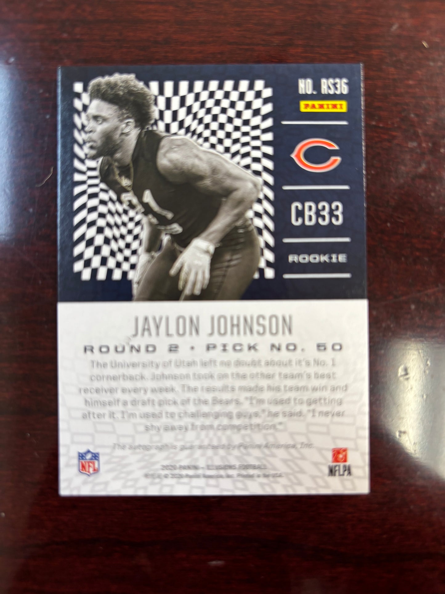 JAYLON JOHNSON 2020 ILLUSIONS ROOKIE SIGNS AUTOGRAPH RC AUTO /99