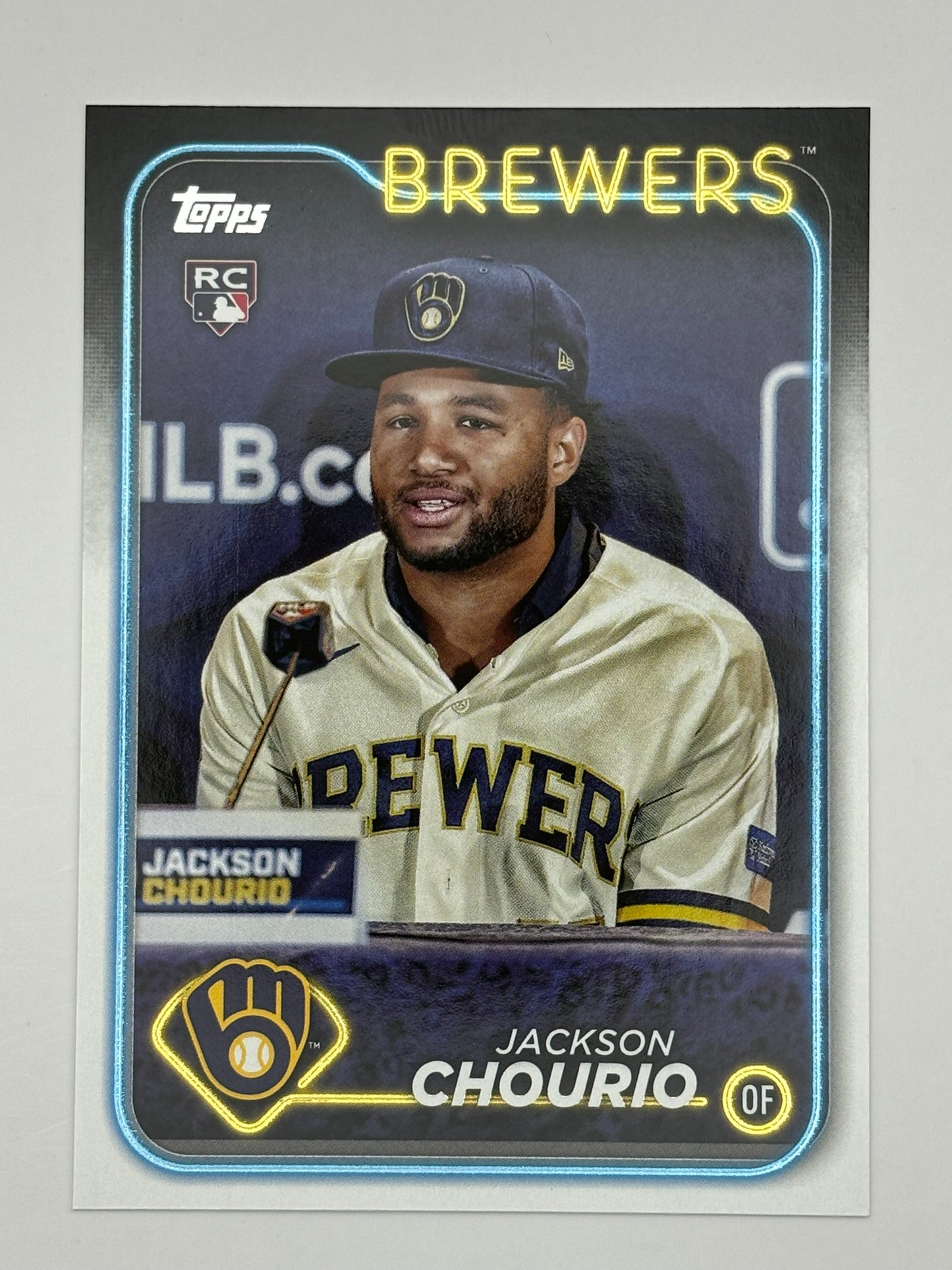 2024 Topps Jackson Chourio Image Variation Rookie