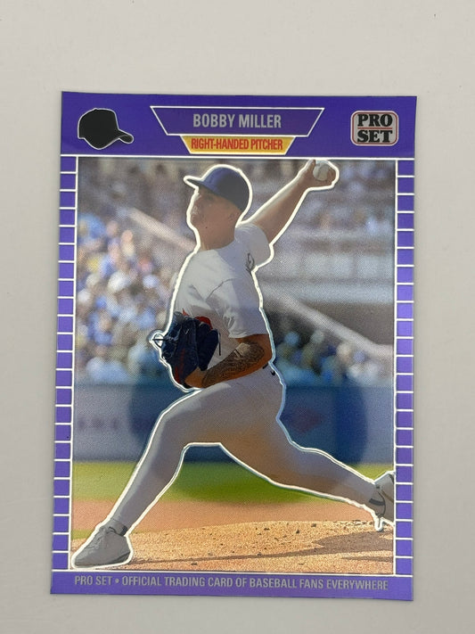 2024 Leaf Pro Set Bobby Miller Purple /15