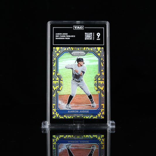 2021 Prizm Snakeskin Aaron Judge /50 TAG 9