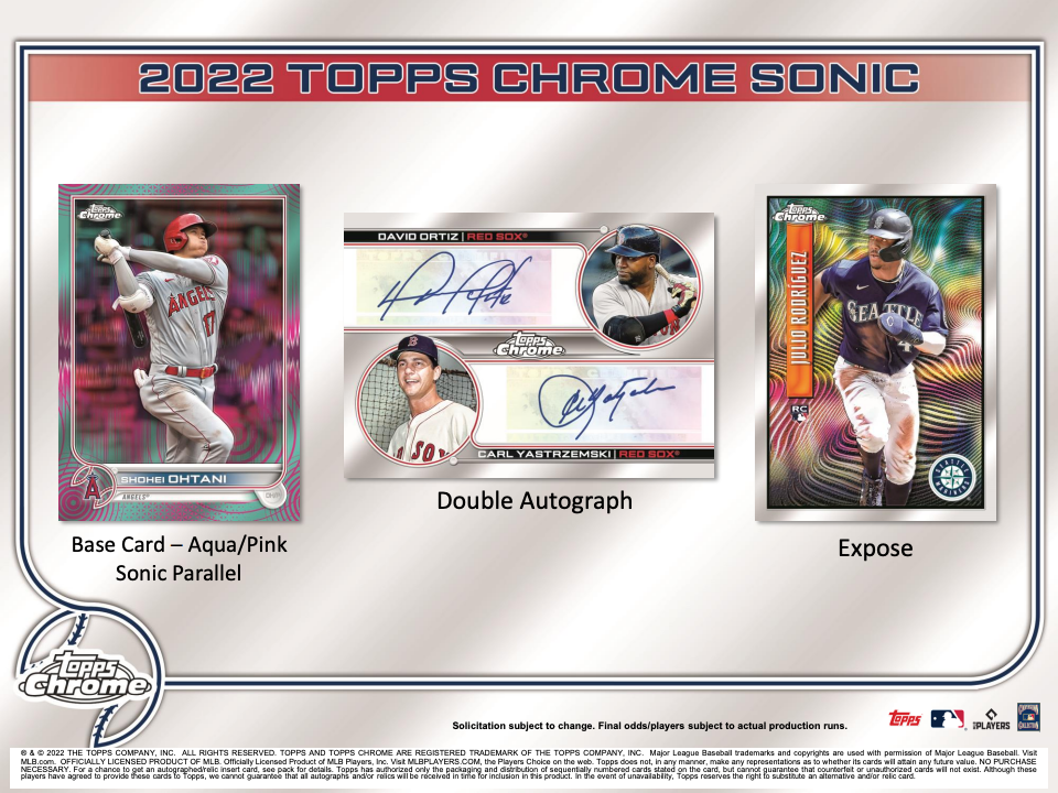 2022 Topps Chrome Sonic Baseball Lite Box