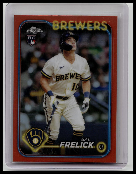 2024 Topps Chrome - Orange Refractor #39 Sal Frelick /25 Rookie RC