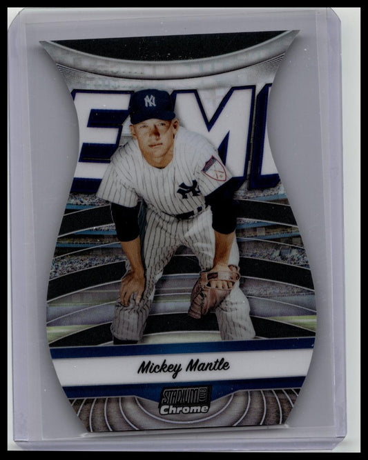 MICKEY MANTLE - 2024 Topps Stadium Club Chrome #TVN-11 - TRIUMVIRATES NICKNAME