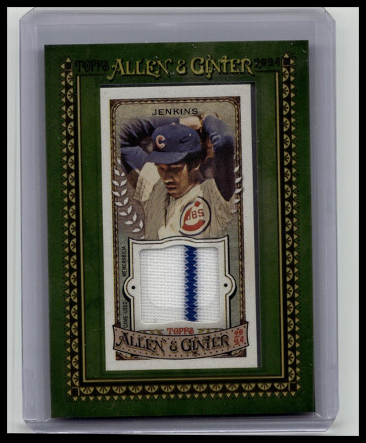 2024 Topps Allen & Ginter Fergie Jenkins #MFR-FJ Framed Jersey Relic